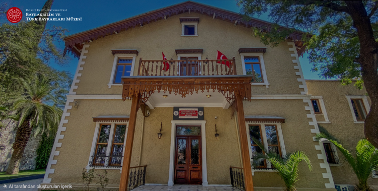 DEÜ Bayrakbilim ve Türk Bayrakları Müzesi İç Kapı