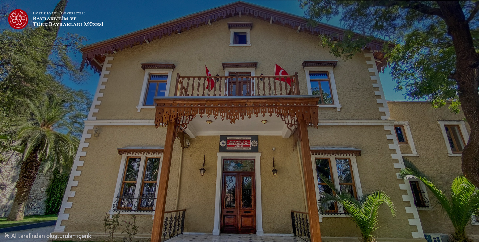 DEÜ Bayrakbilim ve Türk Bayrakları Müzesi İç Kapı